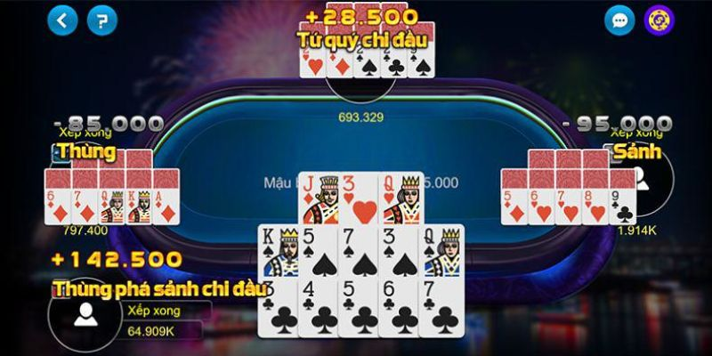 Cách chơi mậu binh lục phế bôn